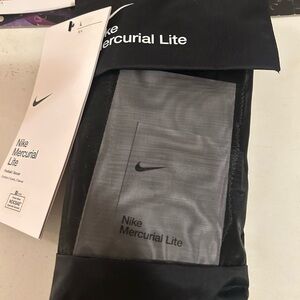 Nike Mercurial Lite Shin Guards - Black and Gray